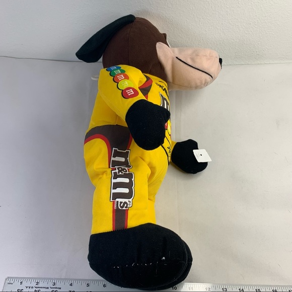 Toy Factory, Kyle Busch #18 NASCAR Collectible Logo Fire Suit Plush Dog. - Picture 7 of 12